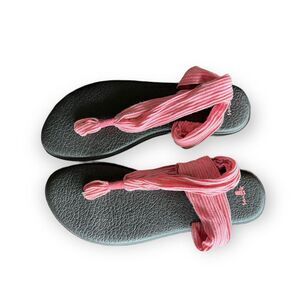 Womens Sanuk Yoga Mat Yogie Slingback Sandals - Sz 10